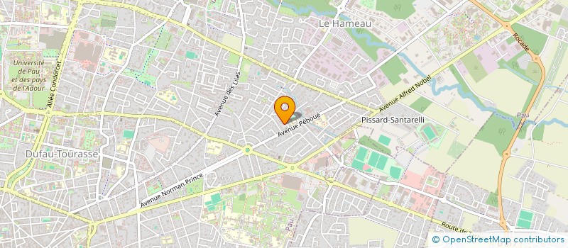 localisation de l'entreprise EURL SASR à PAU
