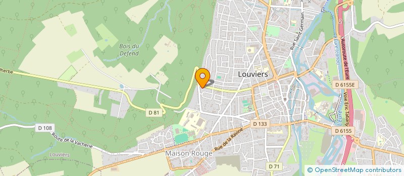localisation de l'entreprise EURL SATALA à LOUVIERS