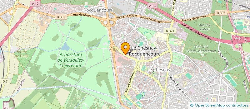 localisation de l'entreprise EURL SAULA à LE CHESNAY-ROCQUENCOURT