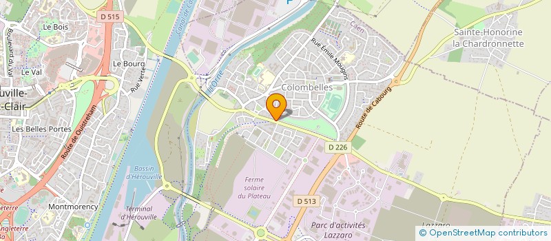 localisation de l'entreprise EURL SAUSSAYE à COLOMBELLES