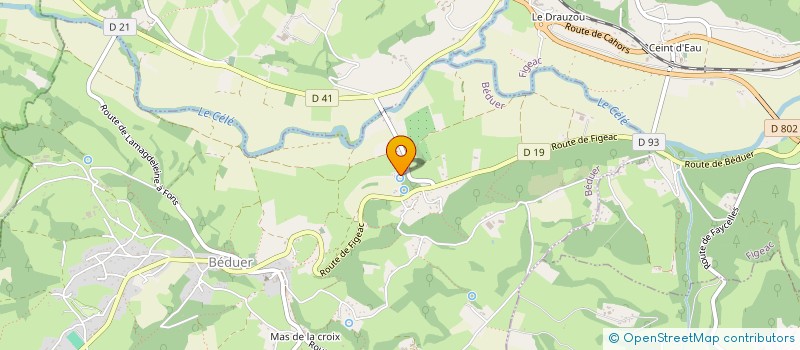 localisation de l'entreprise EURL SAUTELET JEROME  BEDUER