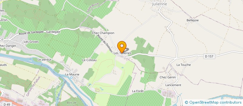 localisation de l'entreprise EURL SAVEURS DES PYRENEES à JULIENNE