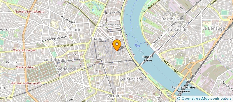 localisation de l'entreprise EURL SAVEURS DU TERROIR à BORDEAUX