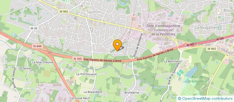 localisation de l'entreprise EURL SAVICOL à SAUTRON