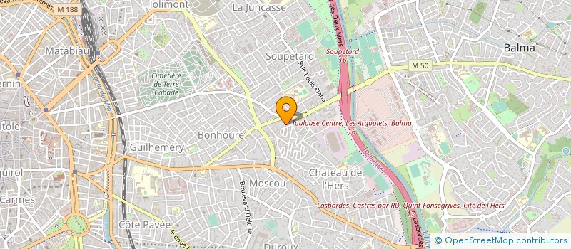 localisation de l'entreprise EURL SB CONSEILS ET PATRIMOINE à TOULOUSE
