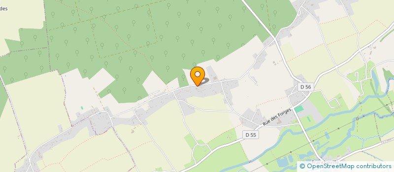 localisation de l'entreprise EURL SB FERMETURES  VERNEUIL D'AVRE ET D'ITON