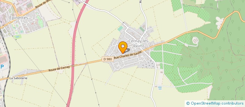 localisation de l'entreprise EURL SCHWOIB TP à CERNAY-LES-REIMS