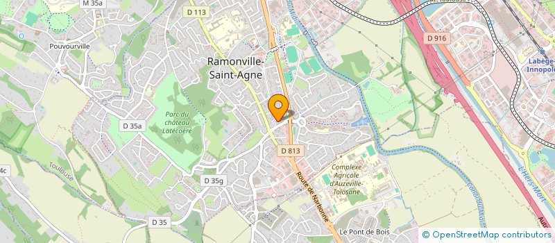 localisation de l'entreprise EURL SCL HR à RAMONVILLE-SAINT-AGNE