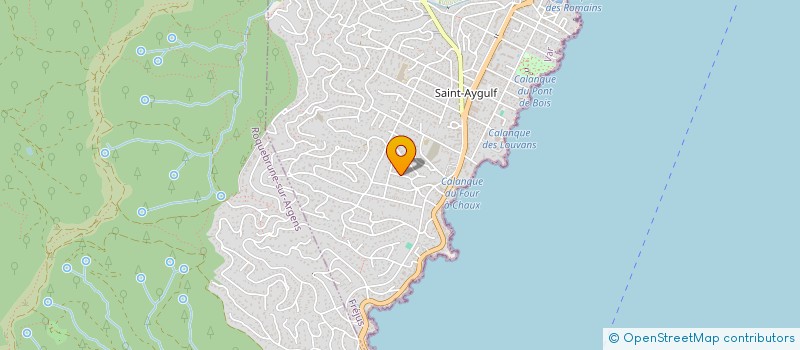 localisation de l'entreprise EURL SCORE PROJETS à FREJUS