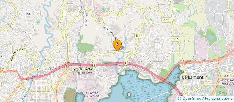 localisation de l'entreprise EURL SDA TAXI  LE LAMENTIN