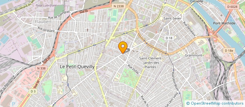 localisation de l'entreprise EURL SEBASTIEN TAILLEUX  ROUEN