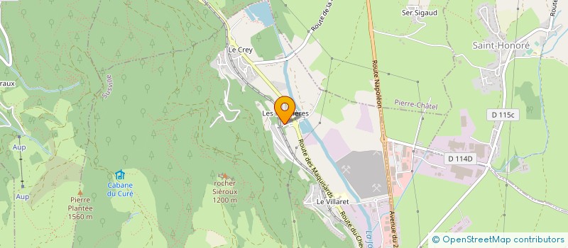 localisation de l'entreprise EURL SECRETE SOIREE  SUSVILLE