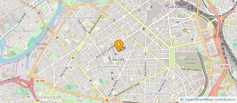 localisation de l'entreprise EURL SEDAR à LILLE