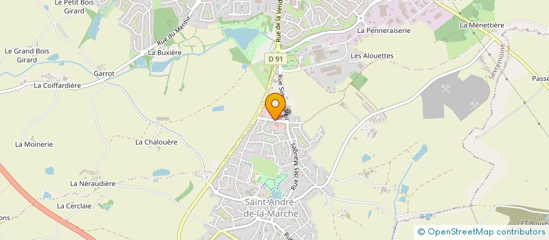 localisation de l'entreprise EURL SELECTION AUTOMOBILES à SEVREMOINE