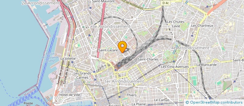 localisation de l'entreprise EURL SELMA à MARSEILLE