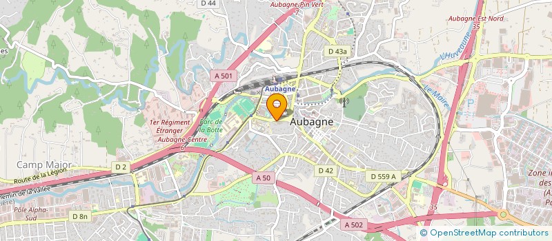 localisation de l'entreprise EURL SEPRESS à AUBAGNE