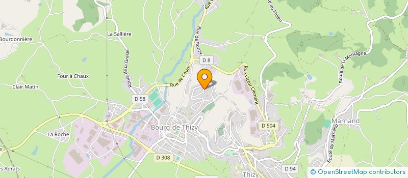 localisation de l'entreprise EURL SEREFLI  THIZY-LES-BOURGS