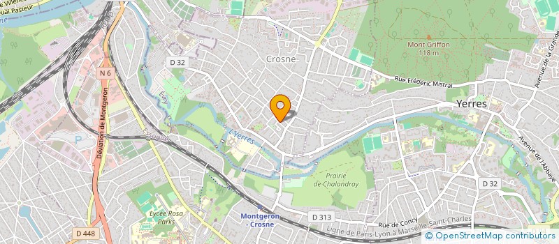 localisation de l'entreprise EURL SERG ELEC à CROSNE