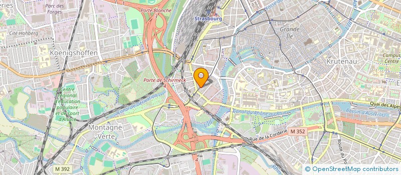 localisation de l'entreprise EURL SERIE K à STRASBOURG