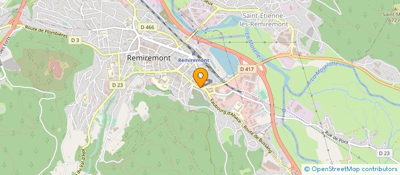 localisation de l'entreprise EURL SERKAN MUM à REMIREMONT