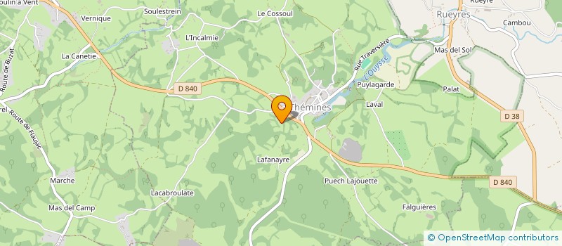 localisation de l'entreprise EURL SERRES JEAN CHRISTOPHE à THEMINES