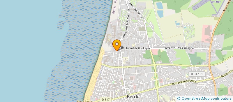 localisation de l'entreprise EURL SERUBATI  BERCK