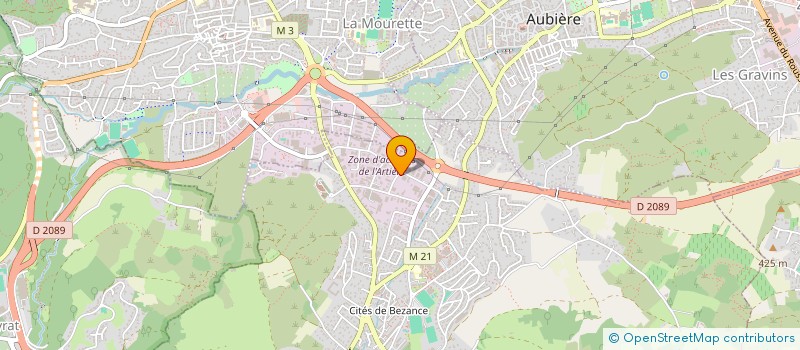 localisation de l'entreprise EURL SERVICE DEPANNAGE AUTOMOBILE à ROMAGNAT