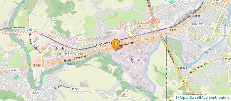 localisation de l'entreprise EURL SERVICE INSTALLATION TECHNIQUE CENTRALISE HAUTE PRESSION  CASTRES