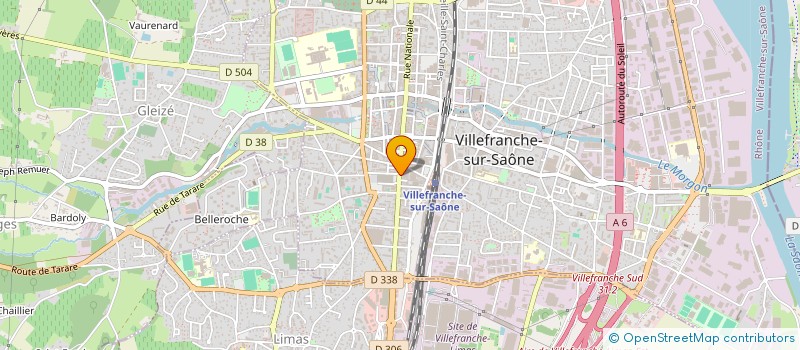 localisation de l'entreprise EURL SERVICES PLUS69 à VILLEFRANCHE-SUR-SAONE