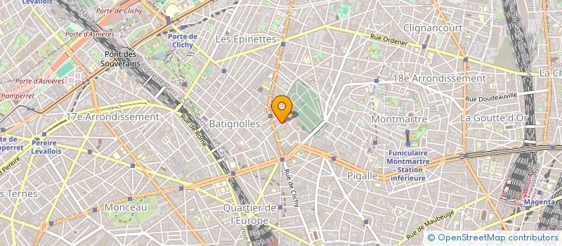 localisation de l'entreprise EURL SEVERIN  PARIS