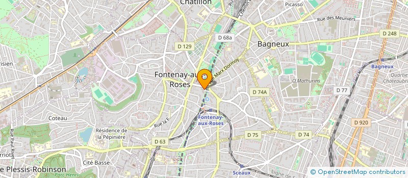 localisation de l'entreprise EURL SFLC à FONTENAY AUX ROSES