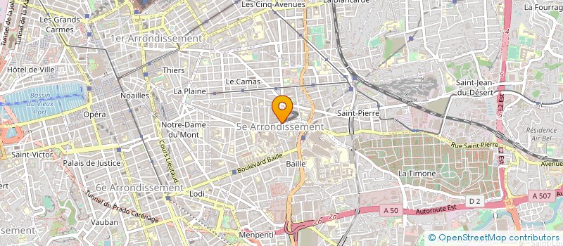 localisation de l'entreprise EURL SG COMPANY à MARSEILLE