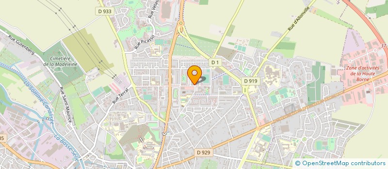 localisation de l'entreprise EURL SGI SECURITE PRIVE à AMIENS