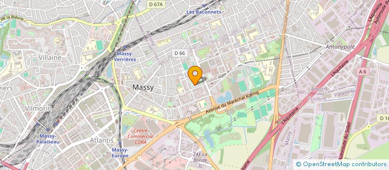 localisation de l'entreprise EURL SHANGO & L'ART DE LA BRODERIE à MASSY