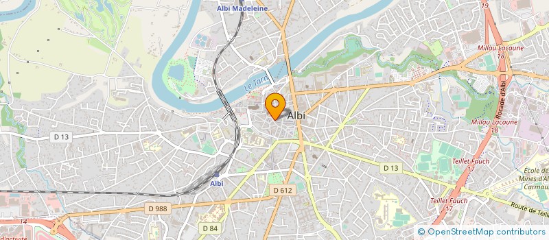 localisation de l'entreprise EURL SIBILIA à ALBI