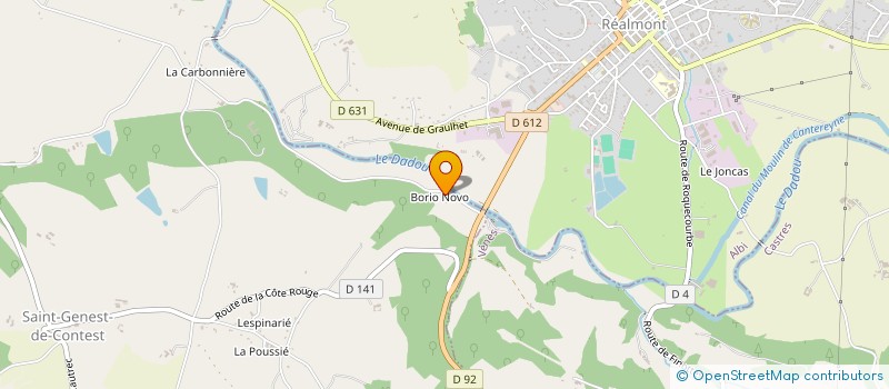 localisation de l'entreprise EURL SIGUIER - MOBIROC à LAUTREC