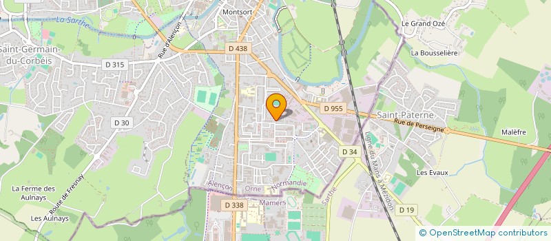 localisation de l'entreprise EURL SILA à ALENCON