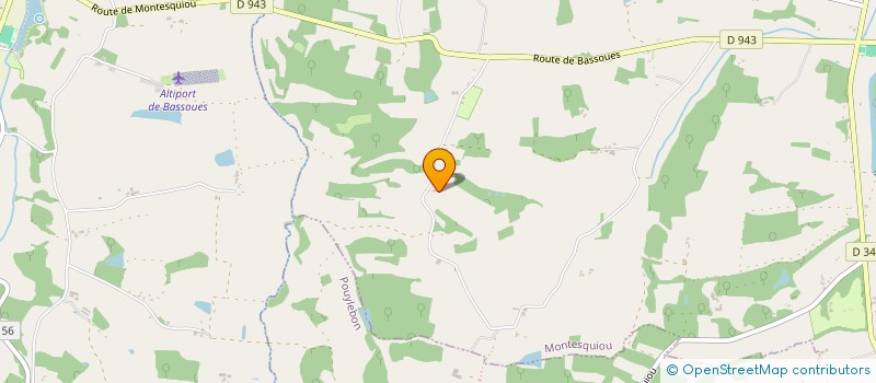 localisation de l'entreprise EURL SILEO  MONTESQUIOU