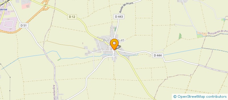 localisation de l'entreprise EURL SIMON CHALUS  SAINT-AGOULIN