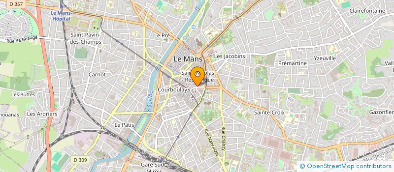 localisation de l'entreprise EURL SIMON SENE à LE MANS