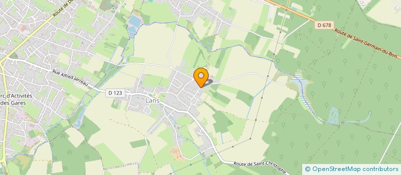 localisation de l'entreprise EURL SIMONET  LANS