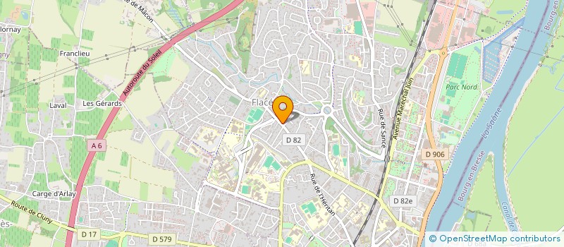 localisation de l'entreprise EURL SIMONNET  MACON