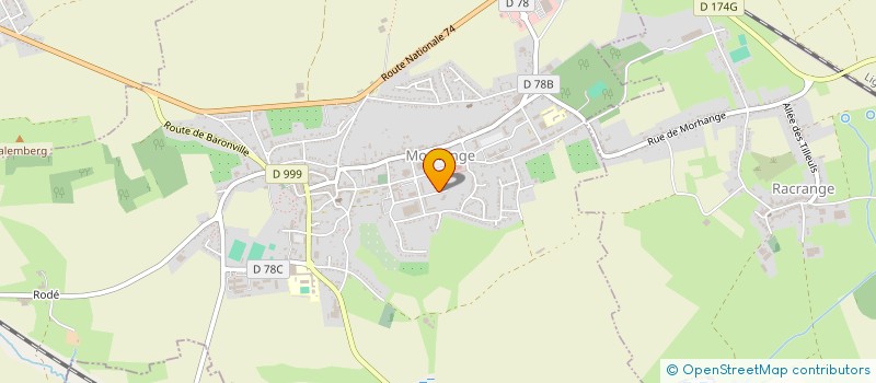 localisation de l'entreprise EURL SIMSEK  MORHANGE