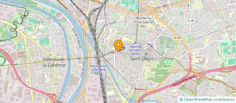 localisation de l'entreprise EURL SK à SAINT-DENIS