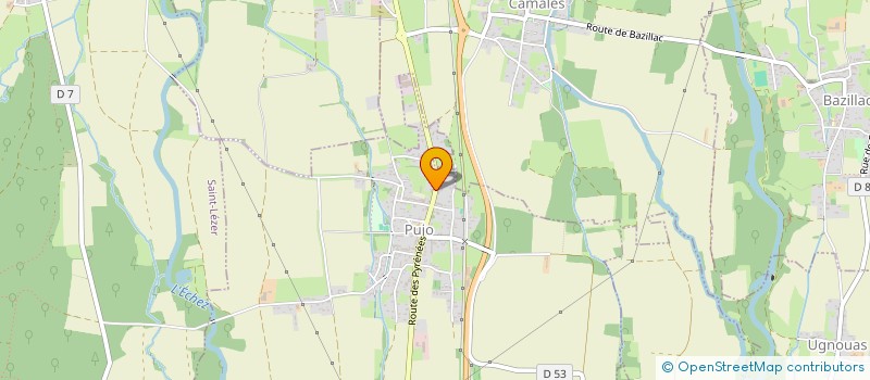 localisation de l'entreprise EURL SL CONSEILS  PUJO