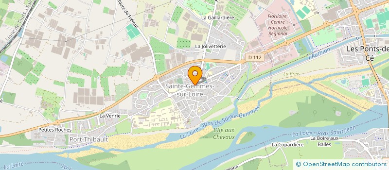 localisation de l'entreprise EURL SM AUTOMOBILES  SAINTE-GEMMES-SUR-LOIRE