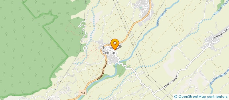 localisation de l'entreprise EURL SOCIETE DE CONSTRUCTION DIJOUX à SAINT-BENOIT