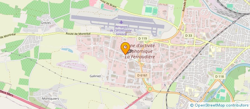 localisation de l'entreprise EURL SOCIETE NOUVELLE MULTILOCATION à CARCASSONNE