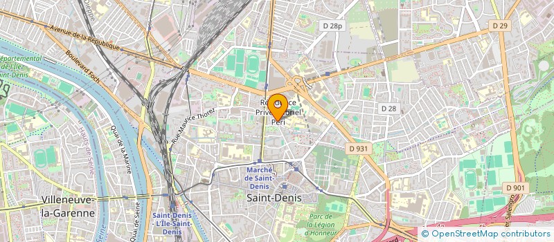 localisation de l'entreprise EURL SOFIANE MARWAN à SAINT-DENIS