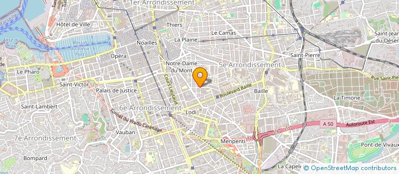 localisation de l'entreprise EURL SOICHOT  MARSEILLE